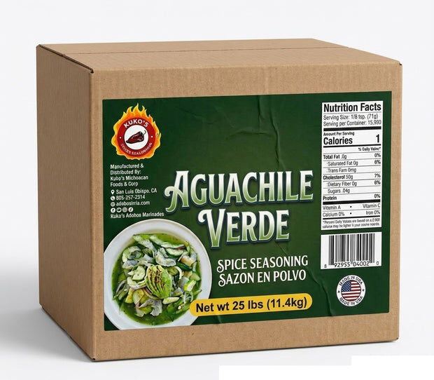 Aguachile Verde Seasoning Kuko's M Foods
