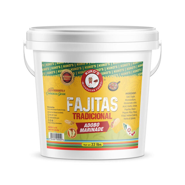 Fajita Tradicional Adobo Marinade Kuko's M Foods